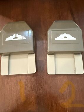 Stampin Up Set of 2 tag punches.